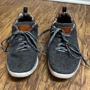 Pendleton Wool Shoes Men’s Size 7 Navy Heather Water Resistant